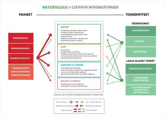 Metsätalous paineet